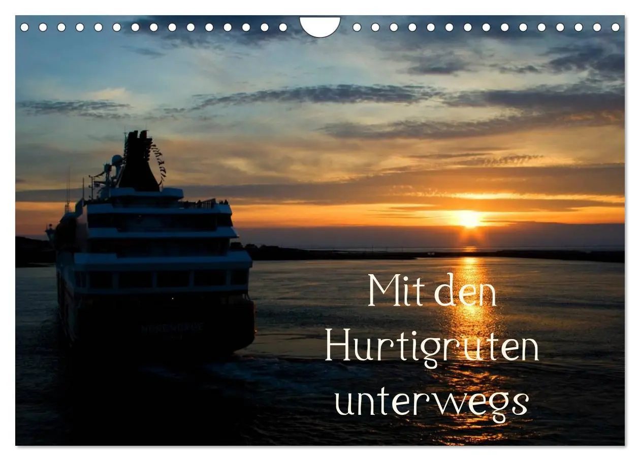 Cover: 9783516186789 | Mit den Hurtigruten unterwegs (Wandkalender 2026 DIN A4 quer),...