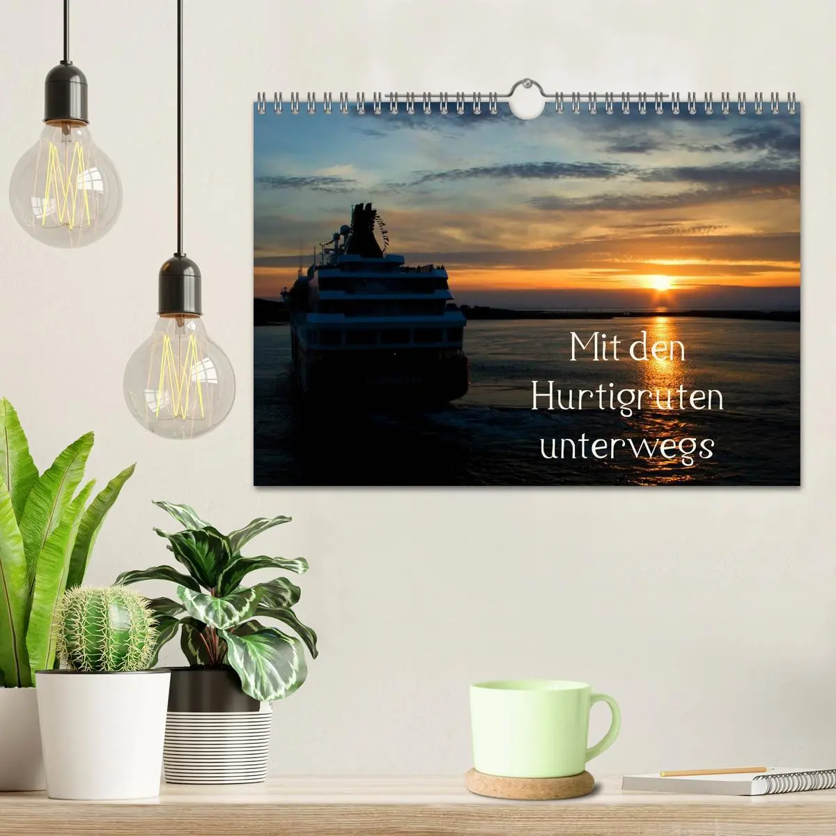 Bild: 9783516186789 | Mit den Hurtigruten unterwegs (Wandkalender 2026 DIN A4 quer),...