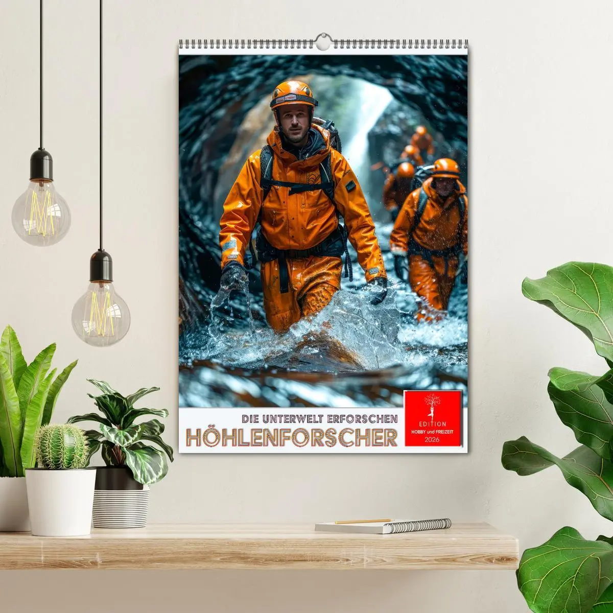 Bild: 9783516256789 | Höhlenforscher - die Unterwelt erforschen (Wandkalender 2026 DIN A2...