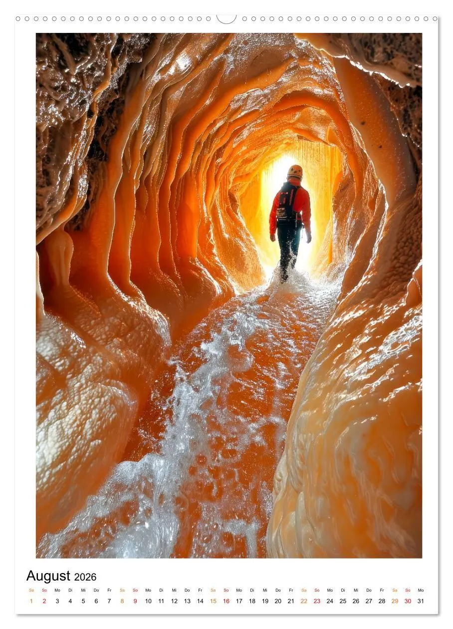 Bild: 9783516256789 | Höhlenforscher - die Unterwelt erforschen (Wandkalender 2026 DIN A2...