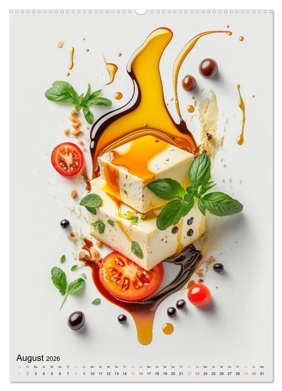 Bild: 9783516326789 | Olivenöl lecker und gesund (Wandkalender 2026 DIN A2 hoch),...