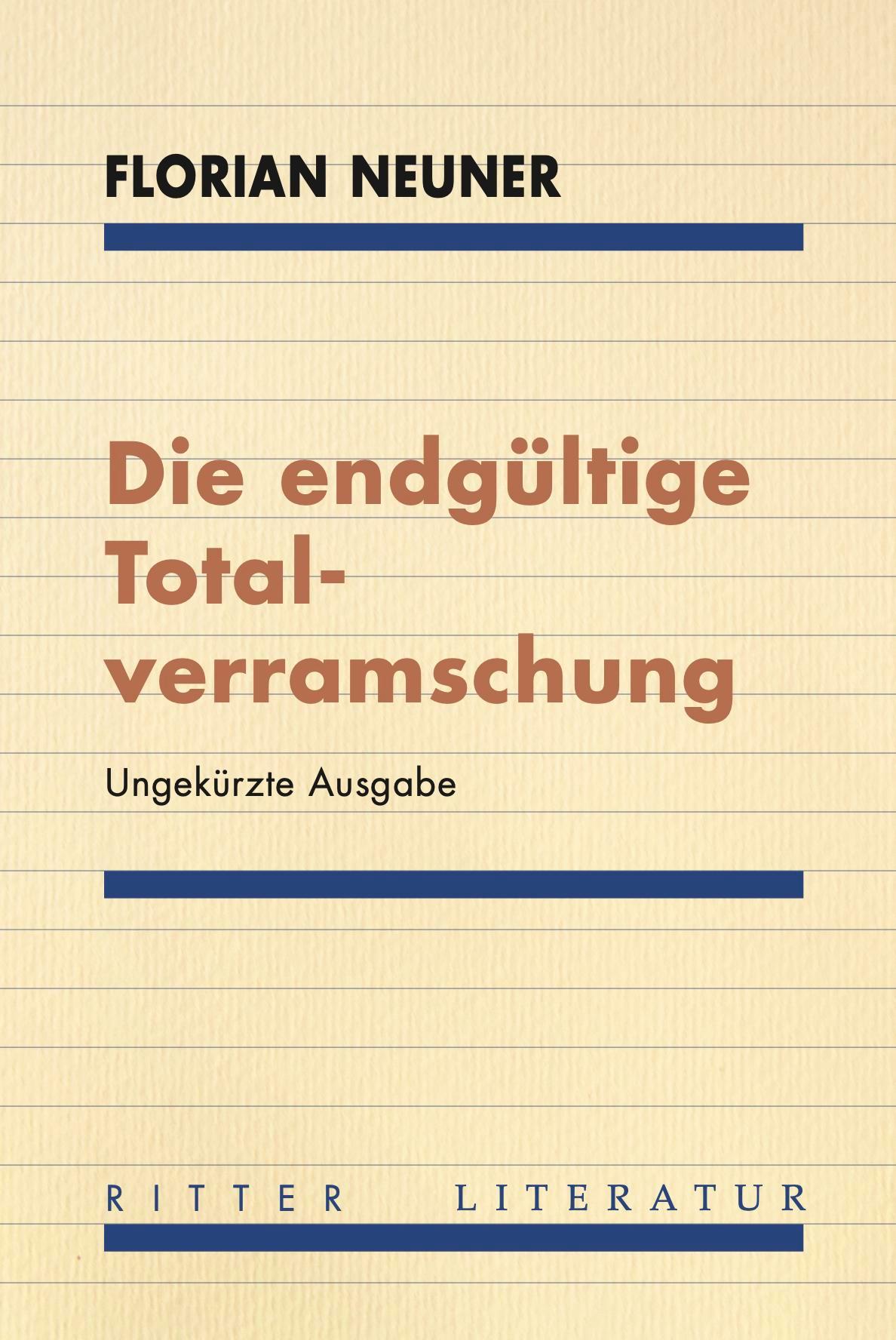 Cover: 9783854156789 | Die endgültige Totalverramschung | Mit einem Vorwort von Paul Pechmann
