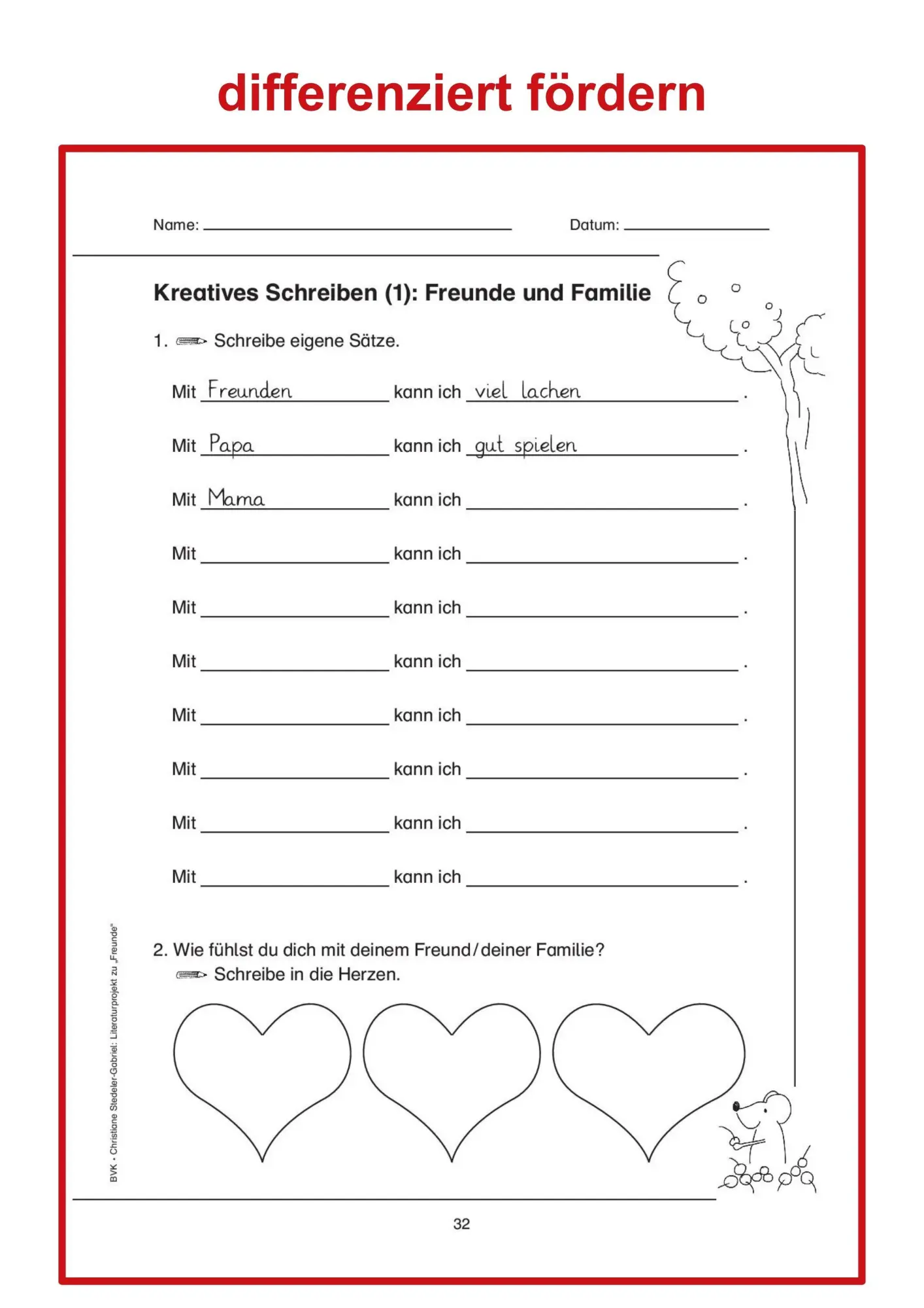 Bild: 9783867406789 | Literaturprojekt zu Freunde | Christiane Stedeler-Gabriel | Buch