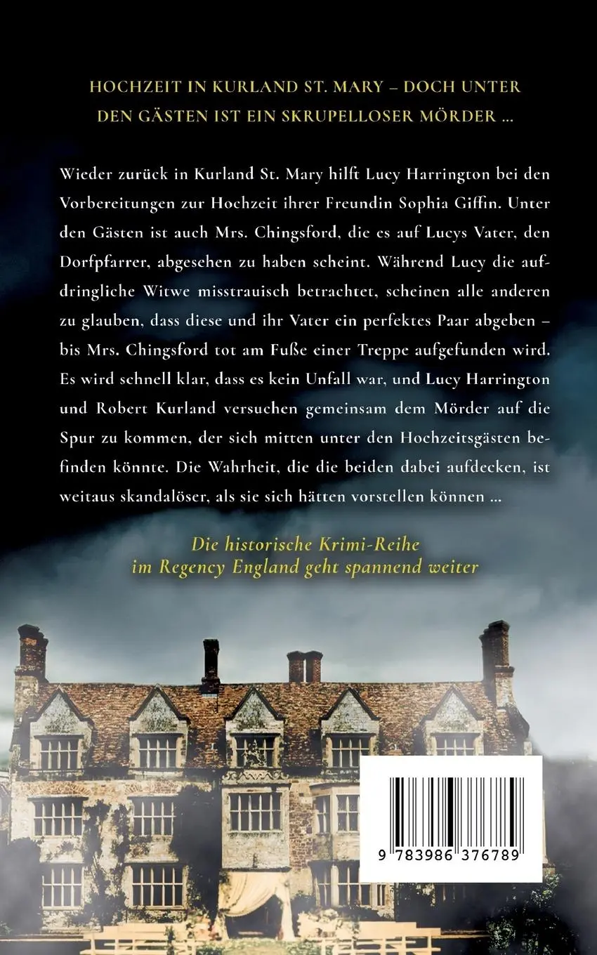Rückseite: 9783986376789 | Der Tod zu Gast in Kurland Hall | Catherine Lloyd | Taschenbuch | 2022