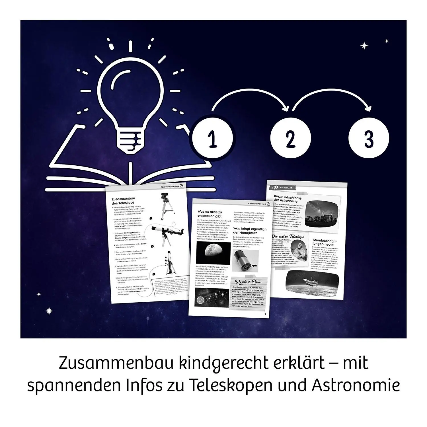Bild: 4002051676889 | Entdecker-Teleskop | Experimentierkasten | Spiel | Brettspiel | 676889