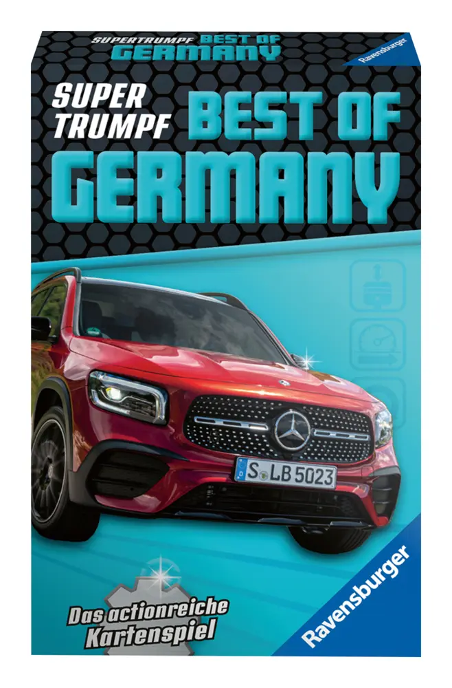 Cover: 4005556206889 | Supertrumpf Best of Germany - Kartenspiel ab 7 Jahre | Spiel | Spiel