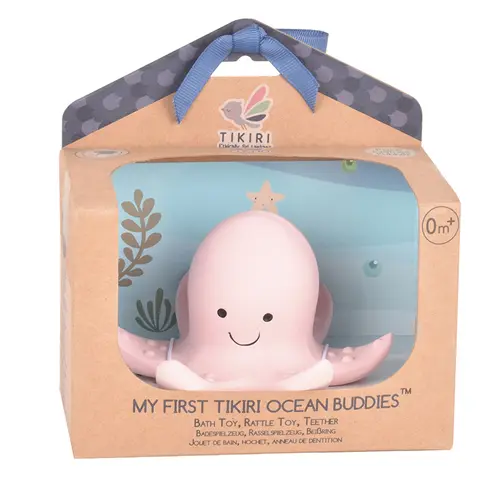 Cover: 4792247006889 | Rassel Oktopus Naturkautschuk | My First Rattle | 8597511 | Deutsch