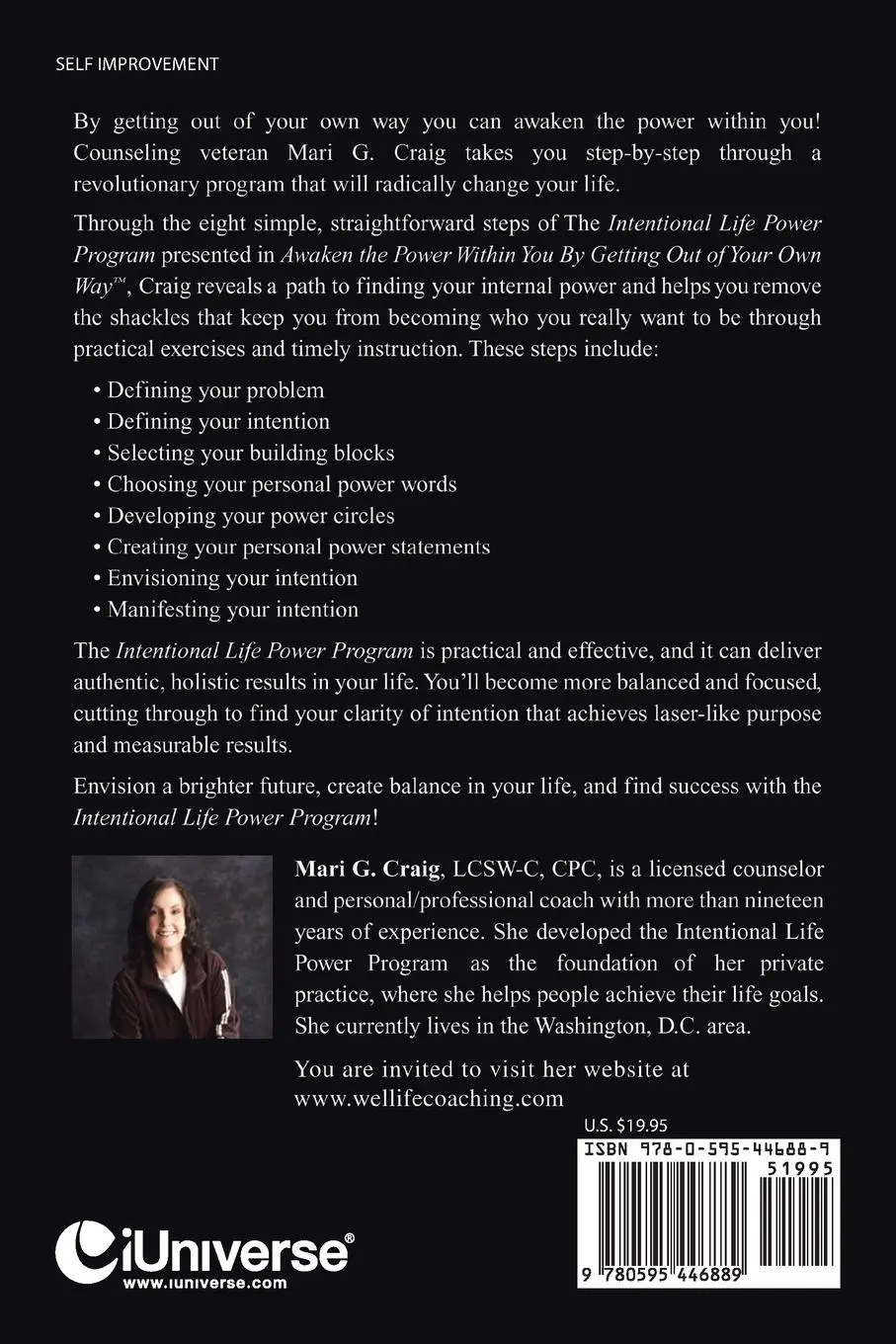 Rückseite: 9780595446889 | Awaken the Power Within You by Getting out of Your Own Way | Cpc