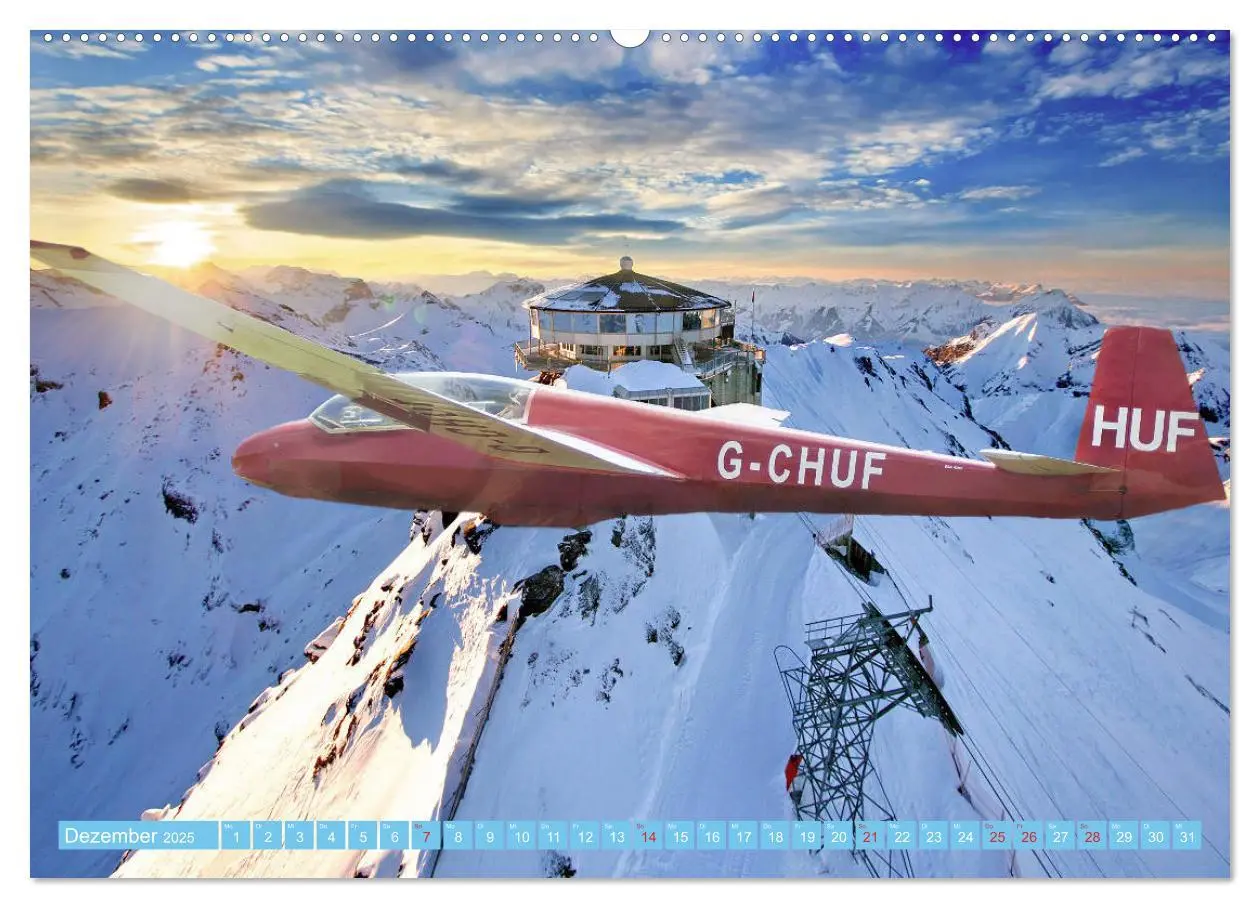 Bild: 9783435206889 | Segelflug - Den Traum vom Fliegen erfüllen (Wandkalender 2025 DIN...