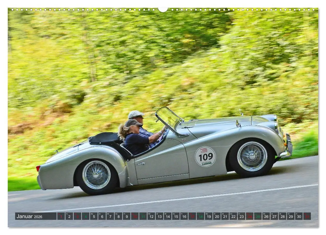 Bild: 9783457776889 | Adel verpflichtet - Englische Oldtimer am Berg (Wandkalender 2026...