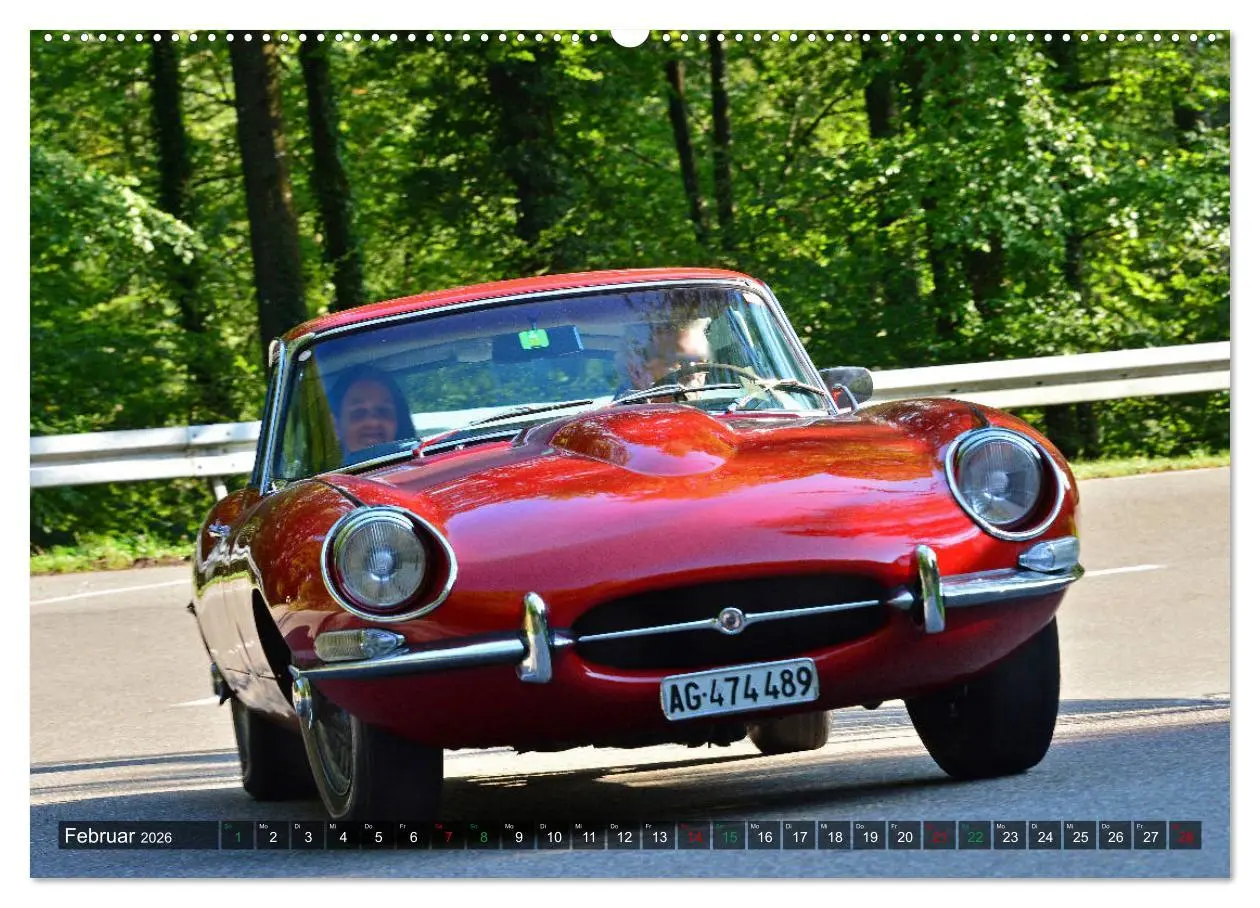 Bild: 9783457776889 | Adel verpflichtet - Englische Oldtimer am Berg (Wandkalender 2026...