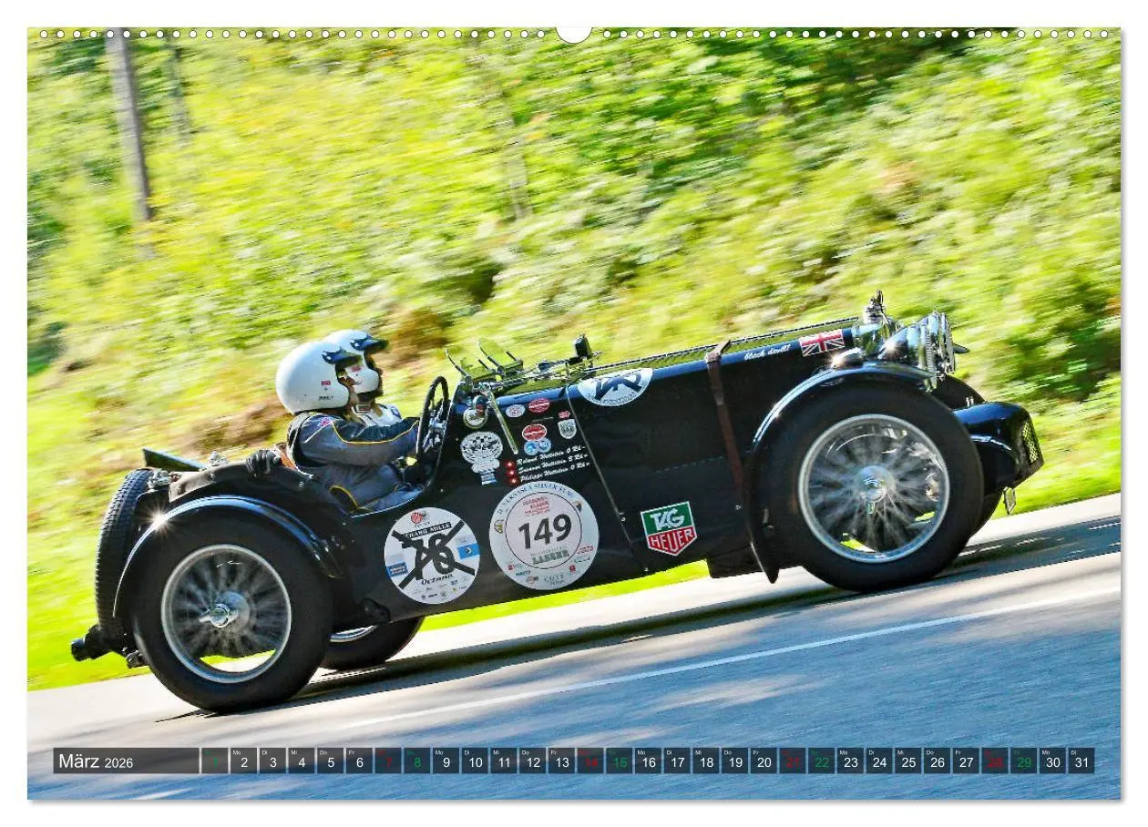 Bild: 9783457776889 | Adel verpflichtet - Englische Oldtimer am Berg (Wandkalender 2026...