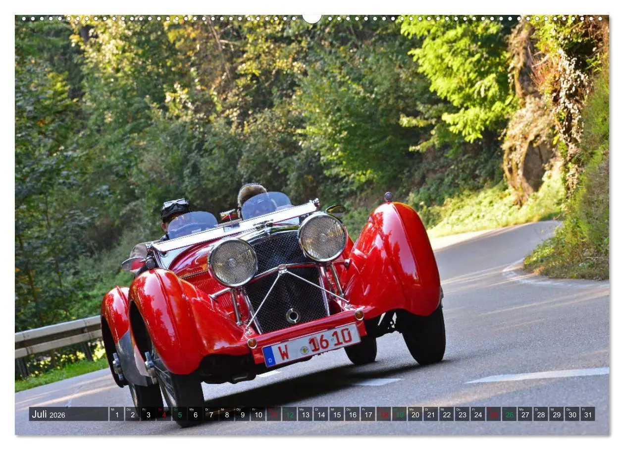 Bild: 9783457776889 | Adel verpflichtet - Englische Oldtimer am Berg (Wandkalender 2026...