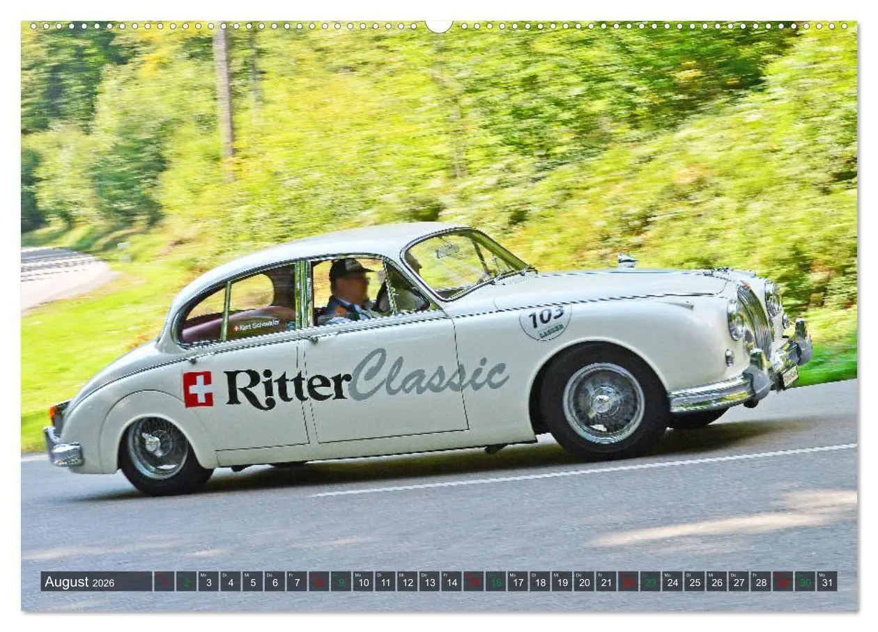 Bild: 9783457776889 | Adel verpflichtet - Englische Oldtimer am Berg (Wandkalender 2026...