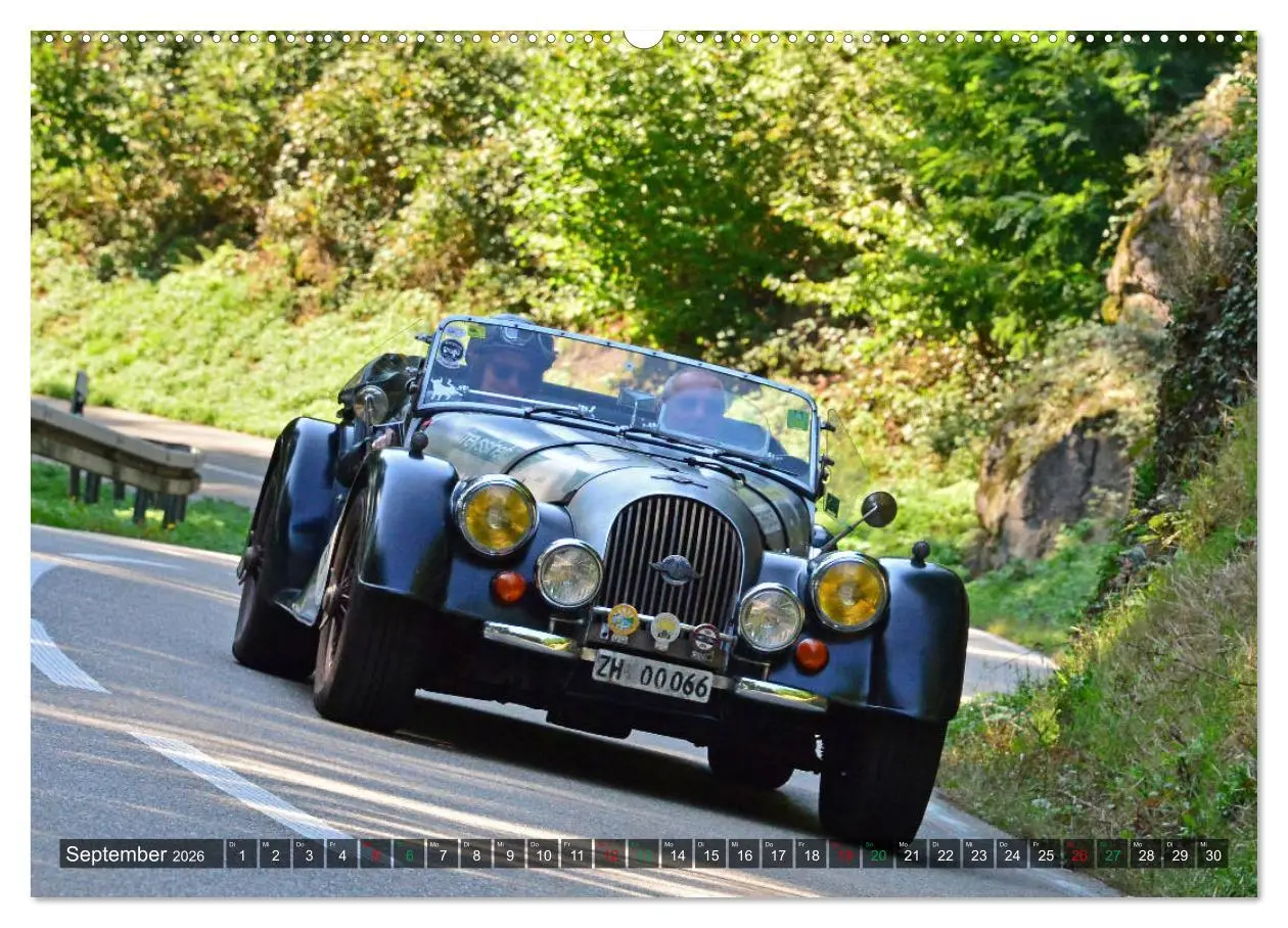 Bild: 9783457776889 | Adel verpflichtet - Englische Oldtimer am Berg (Wandkalender 2026...