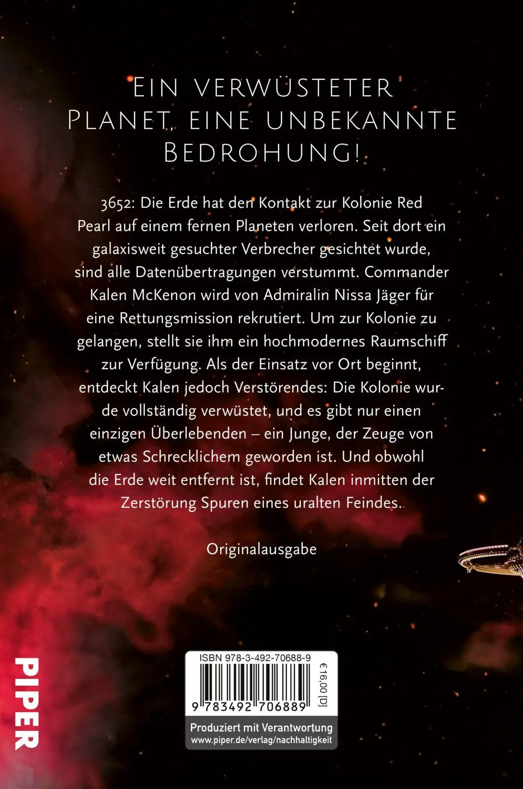 Rückseite: 9783492706889 | Interspace Legacy | Andreas Suchanek | Taschenbuch | 368 S. | Deutsch