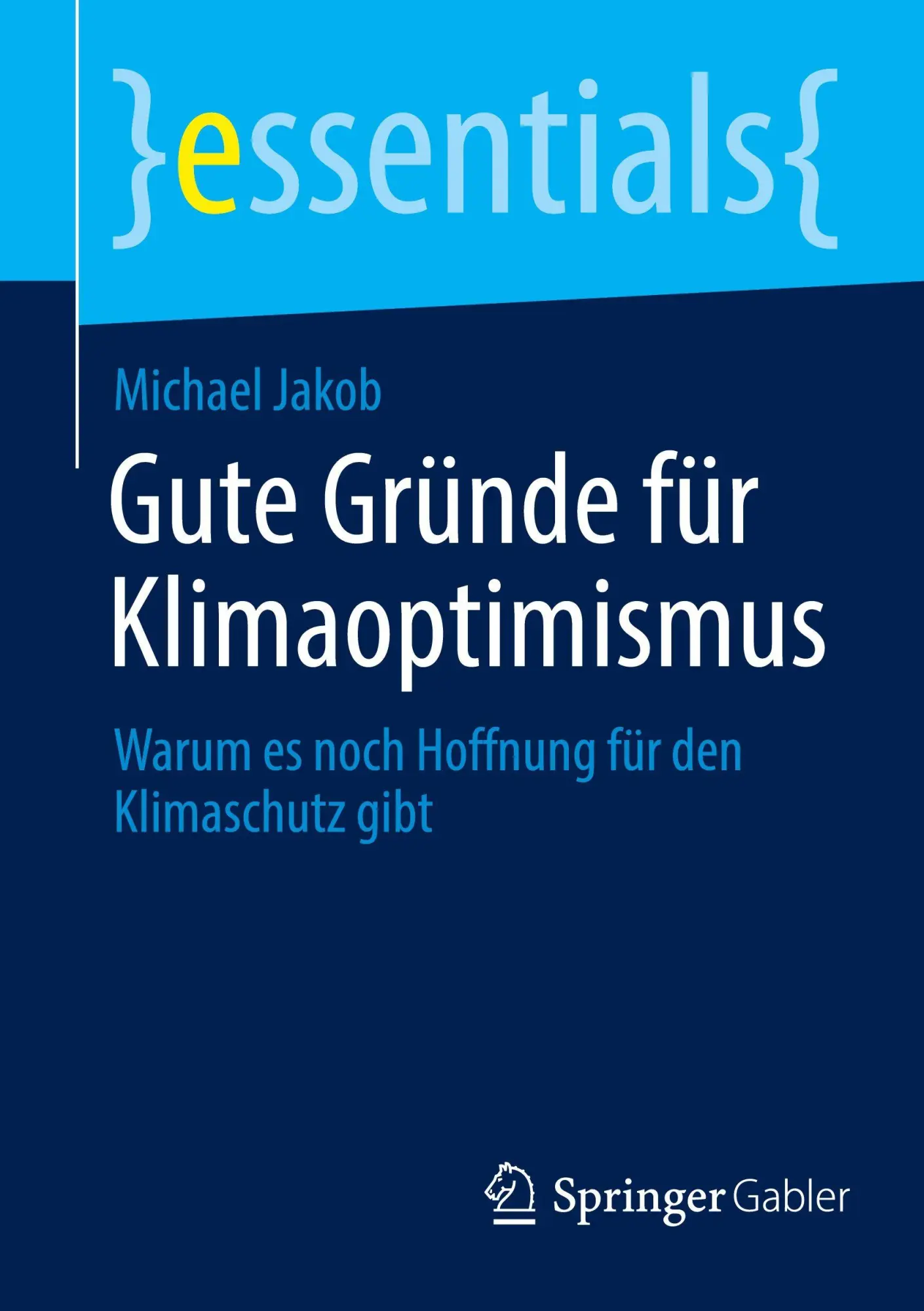 Cover: 9783658506889 | Gute Gründe für Klimaoptimismus | Michael Jakob | Taschenbuch | xiii