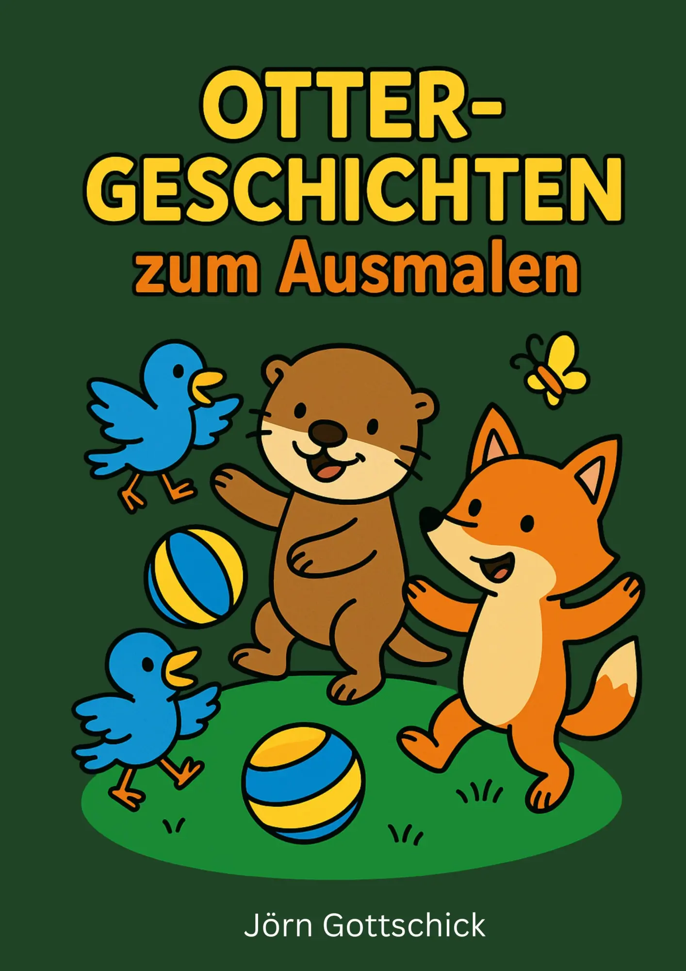 Cover: 9783695136889 | Otter-Geschichten zum Ausmalen | Jörn Gottschick | Taschenbuch | 98 S.