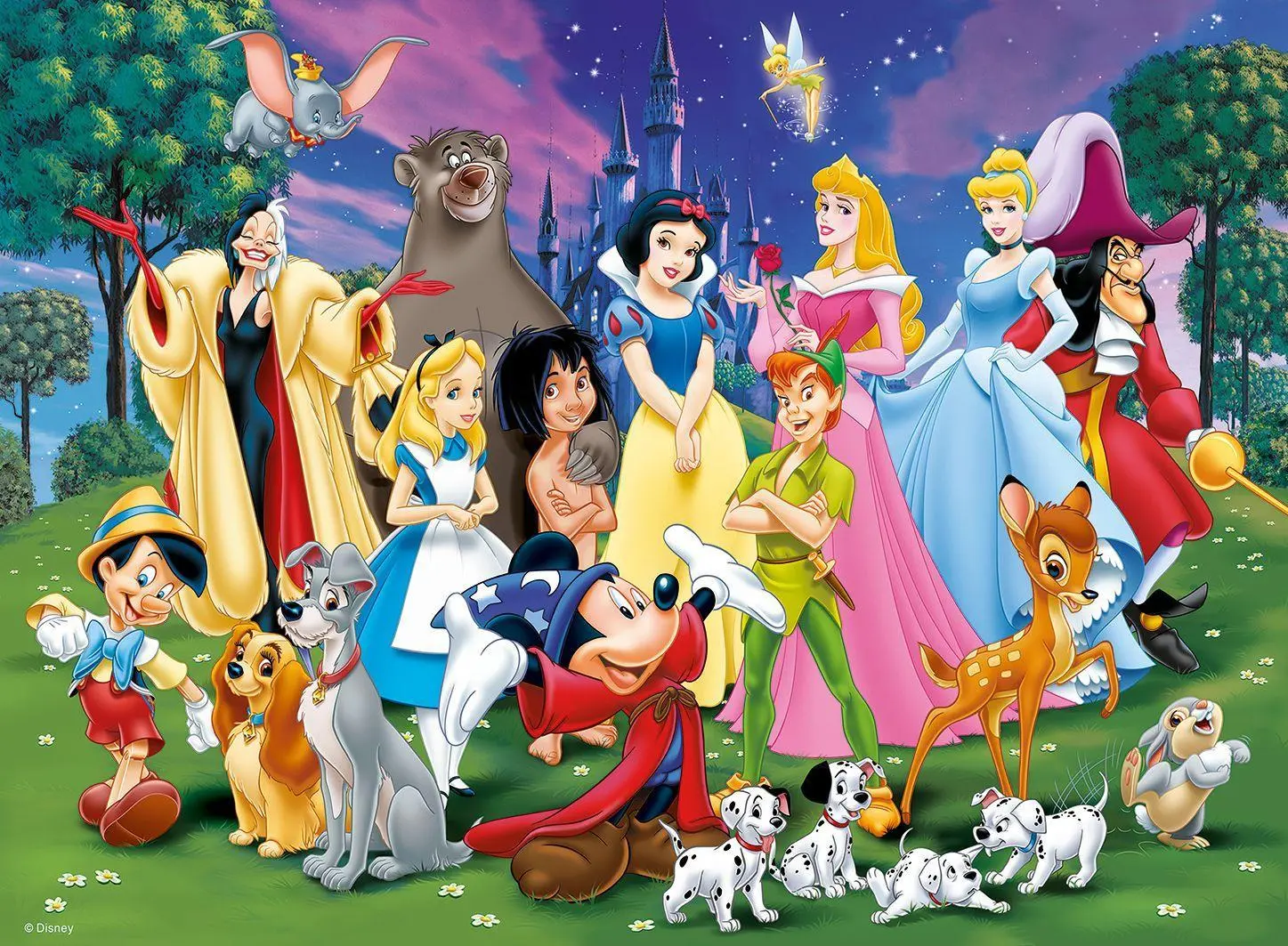 Bild: 4005556126989 | Disney Lieblinge 200 Teile XXL | Spiel | Kinderpuzzle | 12698 | 2014