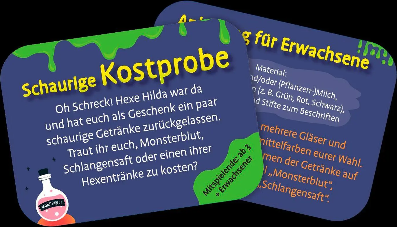 Bild: 4260308346989 | 25 verrückte Grusel-Mutproben | Klara Wiesel | Spiel | 25 S. | Deutsch
