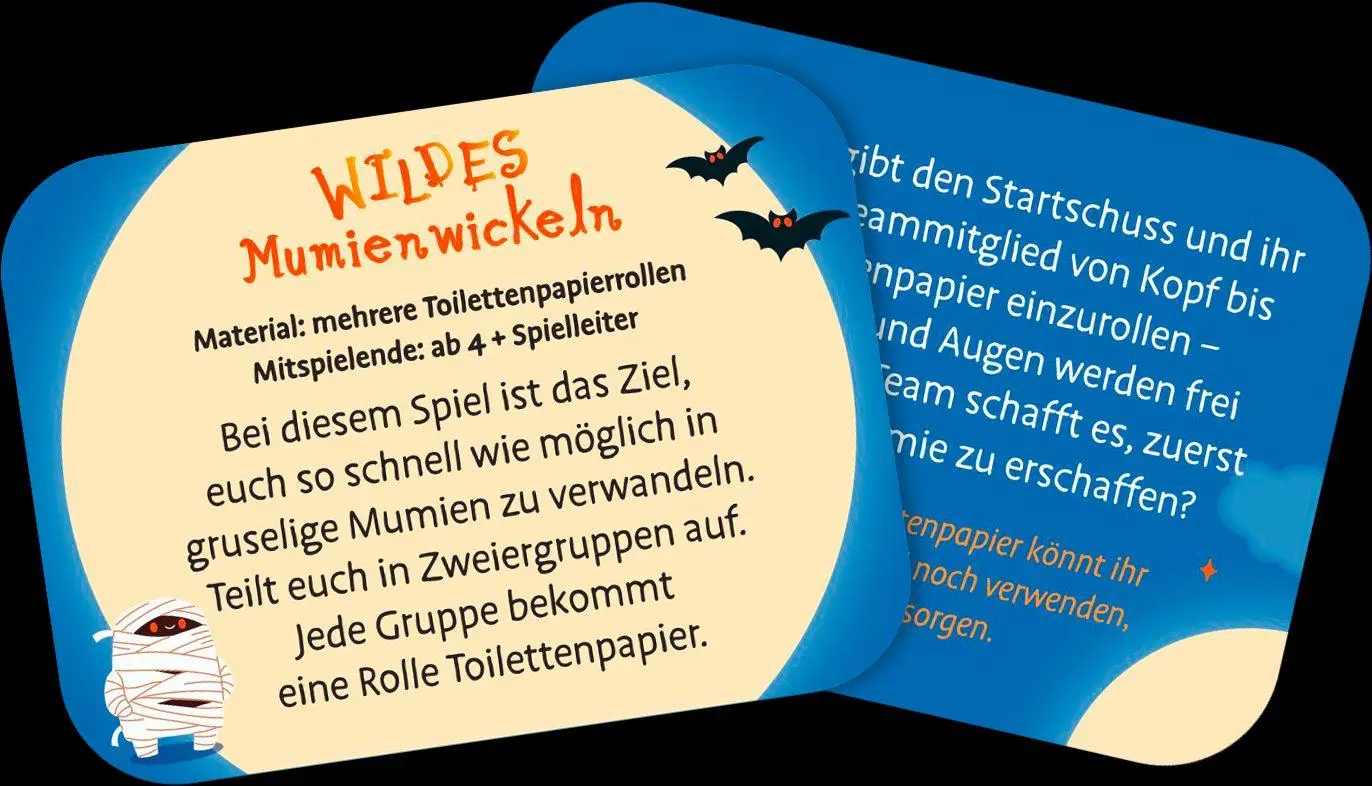 Bild: 4260308346989 | 25 verrückte Grusel-Mutproben | Klara Wiesel | Spiel | 25 S. | Deutsch