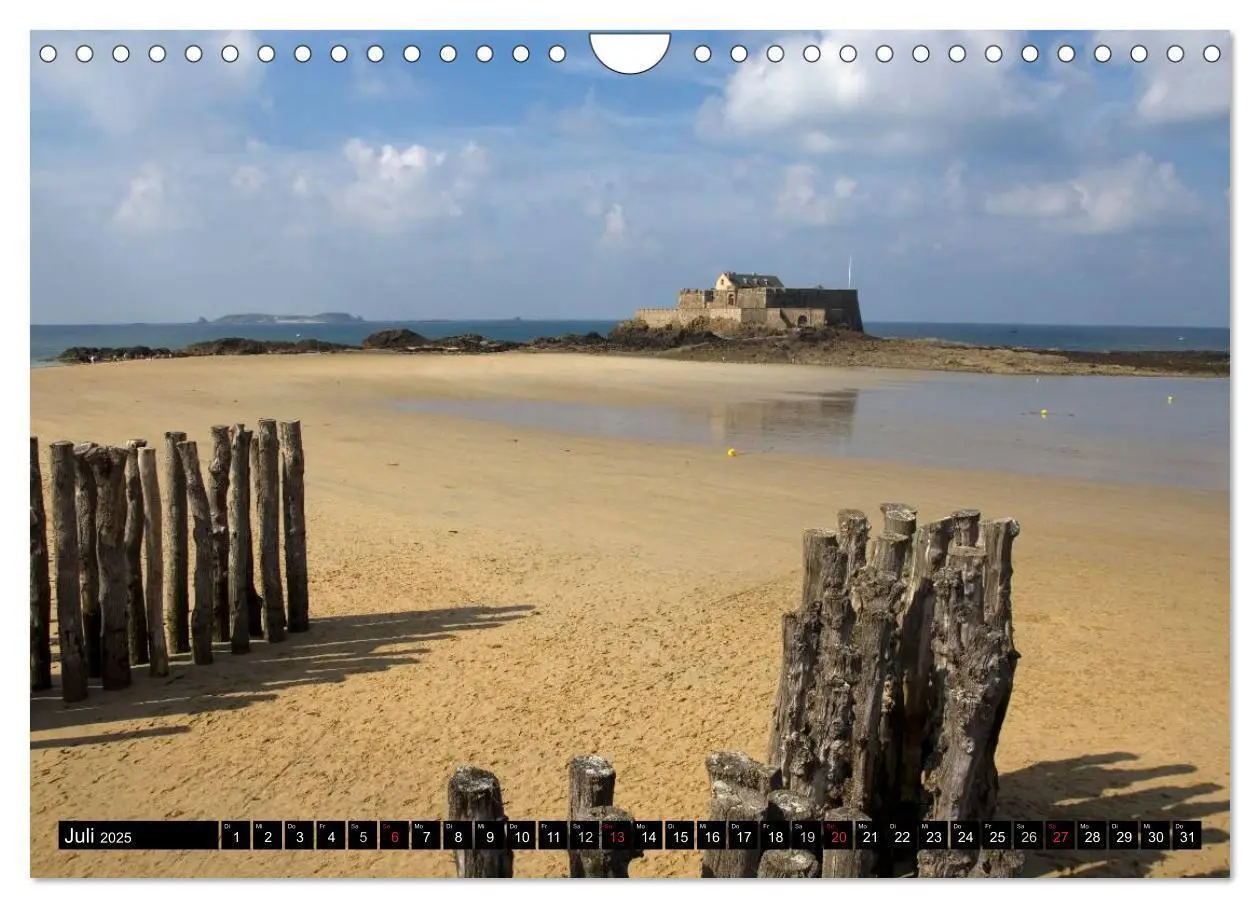 Bild: 9783435816989 | Bretagne (Wandkalender 2025 DIN A4 quer), CALVENDO Monatskalender