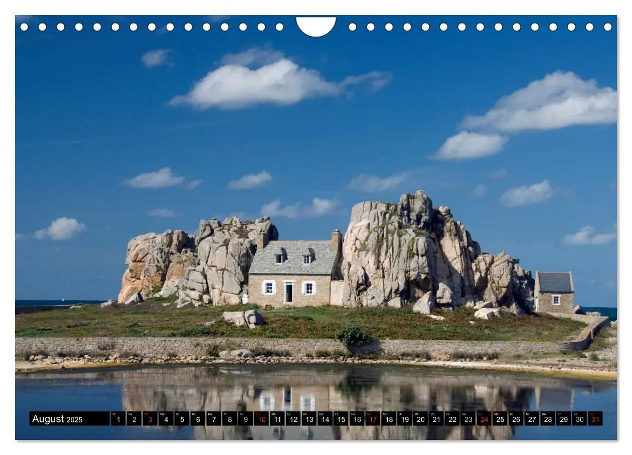 Bild: 9783435816989 | Bretagne (Wandkalender 2025 DIN A4 quer), CALVENDO Monatskalender