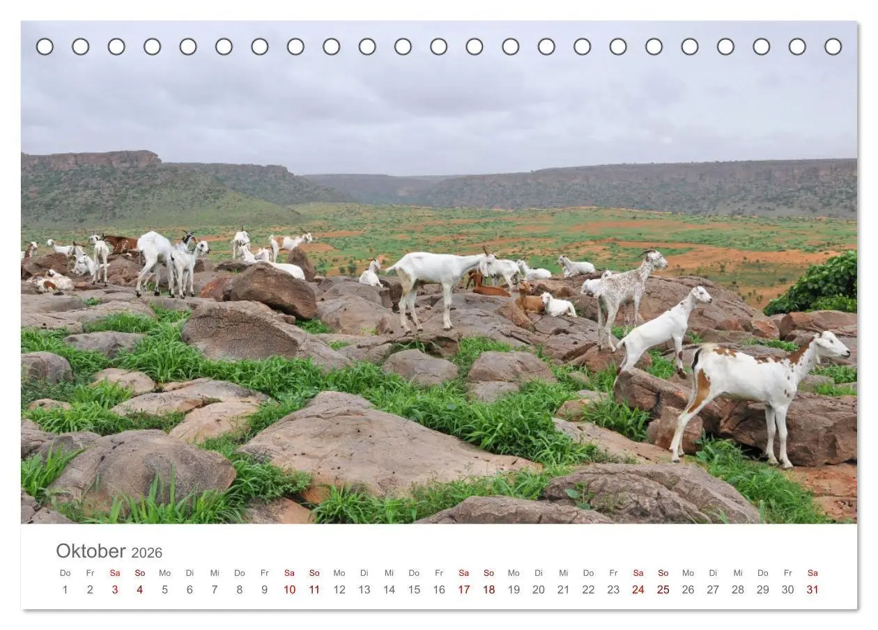 Bild: 9783457456989 | Mali - Dogonland - Weltkultur- und Weltnaturerbe (Tischkalender...