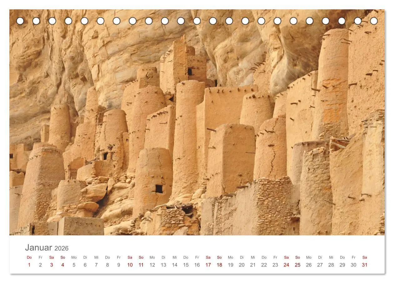 Bild: 9783457456989 | Mali - Dogonland - Weltkultur- und Weltnaturerbe (Tischkalender...
