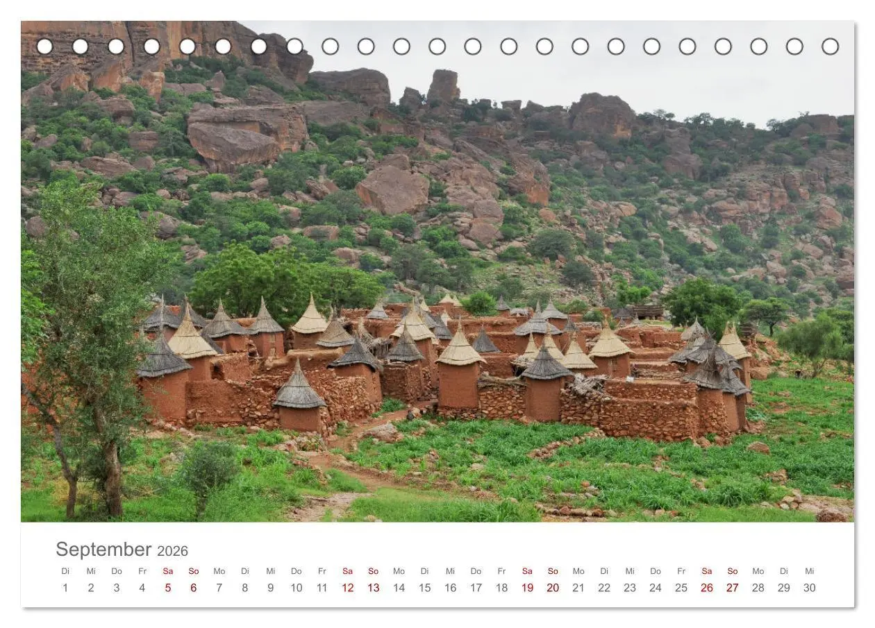 Bild: 9783457456989 | Mali - Dogonland - Weltkultur- und Weltnaturerbe (Tischkalender...
