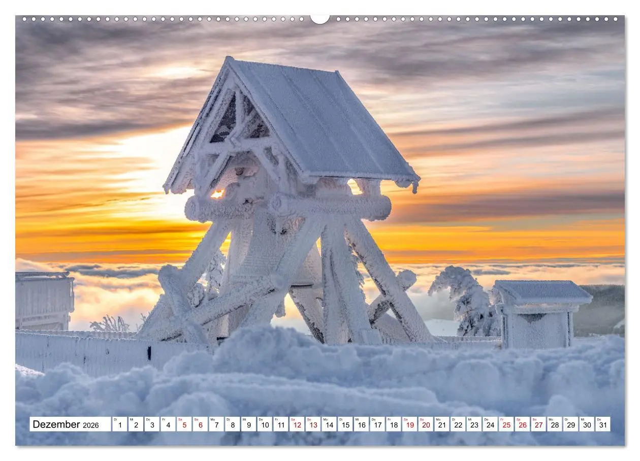 Bild: 9783457526989 | Schönes Erzgebirge (Wandkalender 2026 DIN A2 quer), CALVENDO...