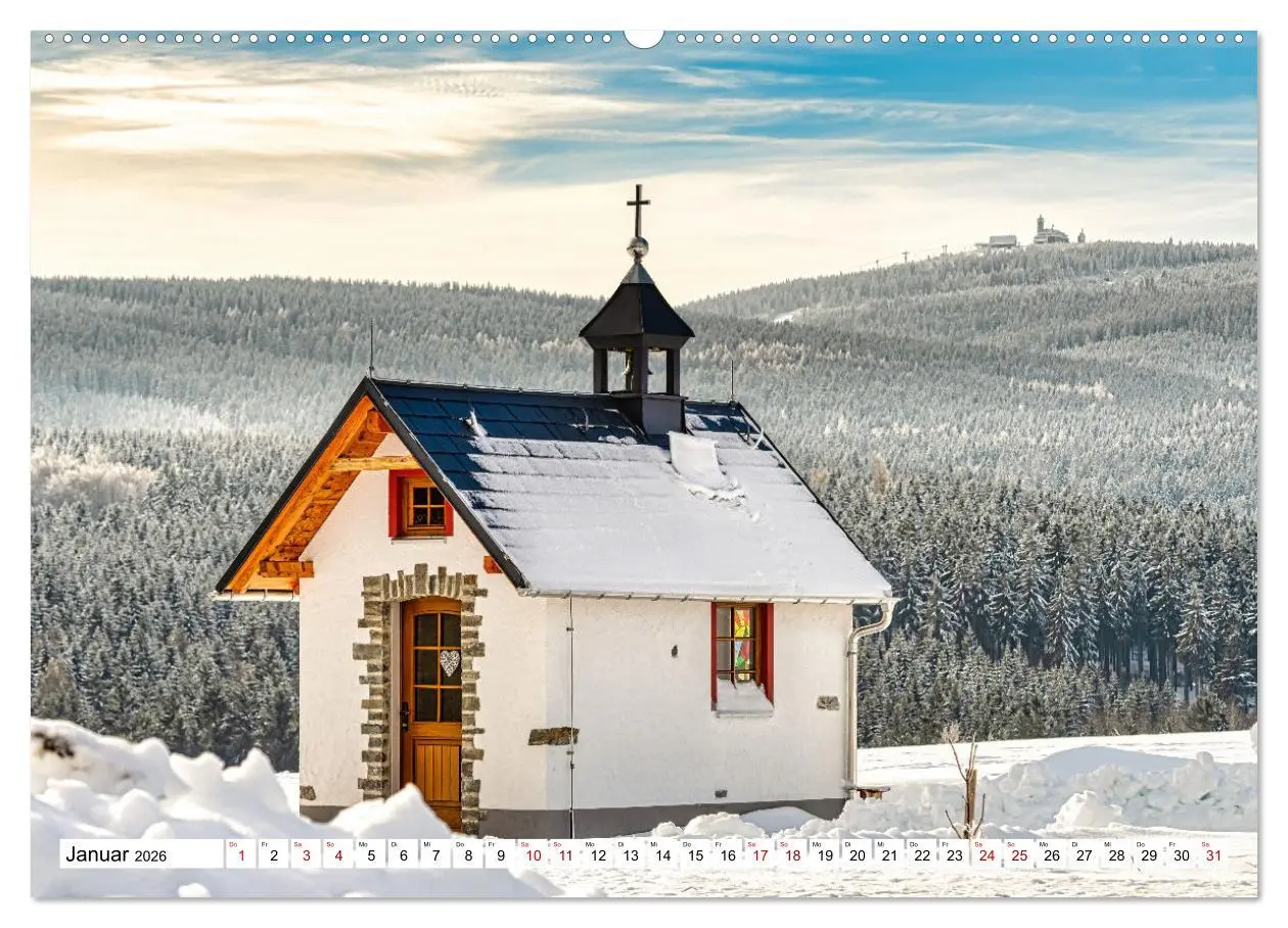 Bild: 9783457526989 | Schönes Erzgebirge (Wandkalender 2026 DIN A2 quer), CALVENDO...
