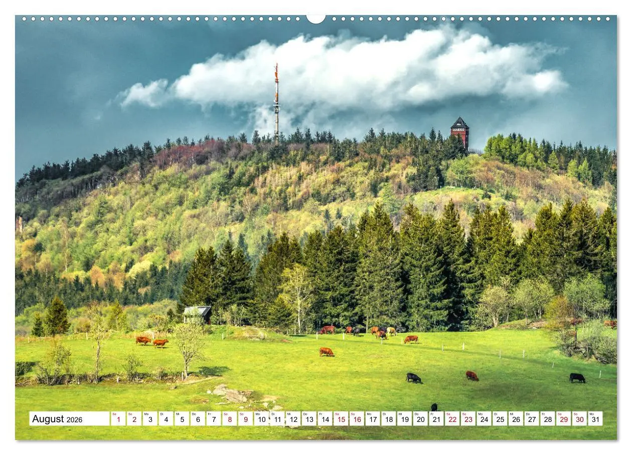 Bild: 9783457526989 | Schönes Erzgebirge (Wandkalender 2026 DIN A2 quer), CALVENDO...