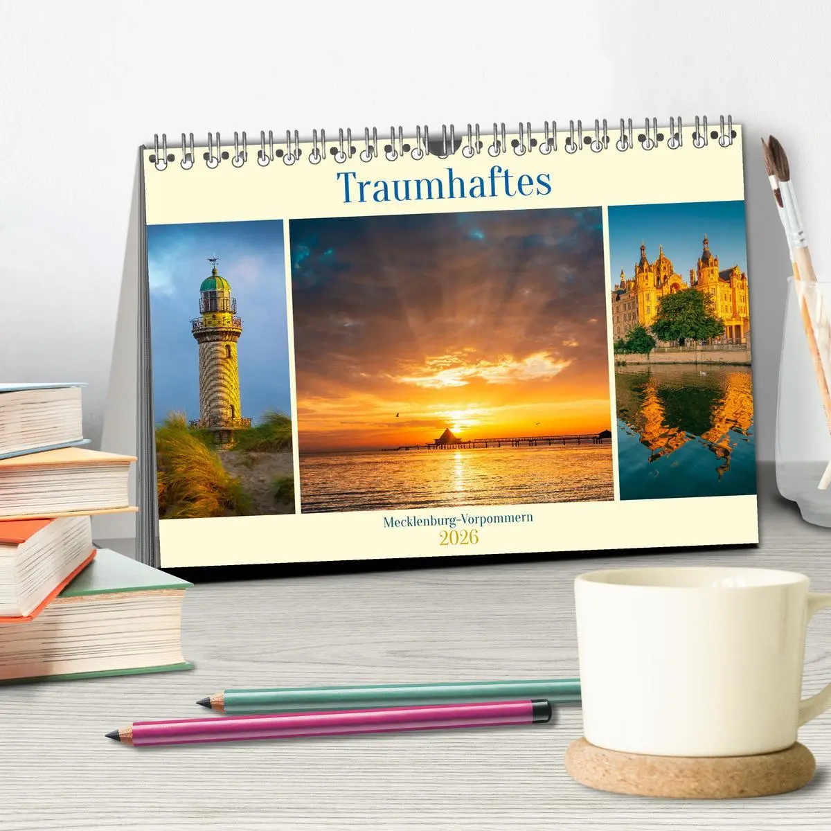 Bild: 9783516096989 | Traumhaftes Mecklenburg-Vorpommern (Tischkalender 2026 DIN A5...