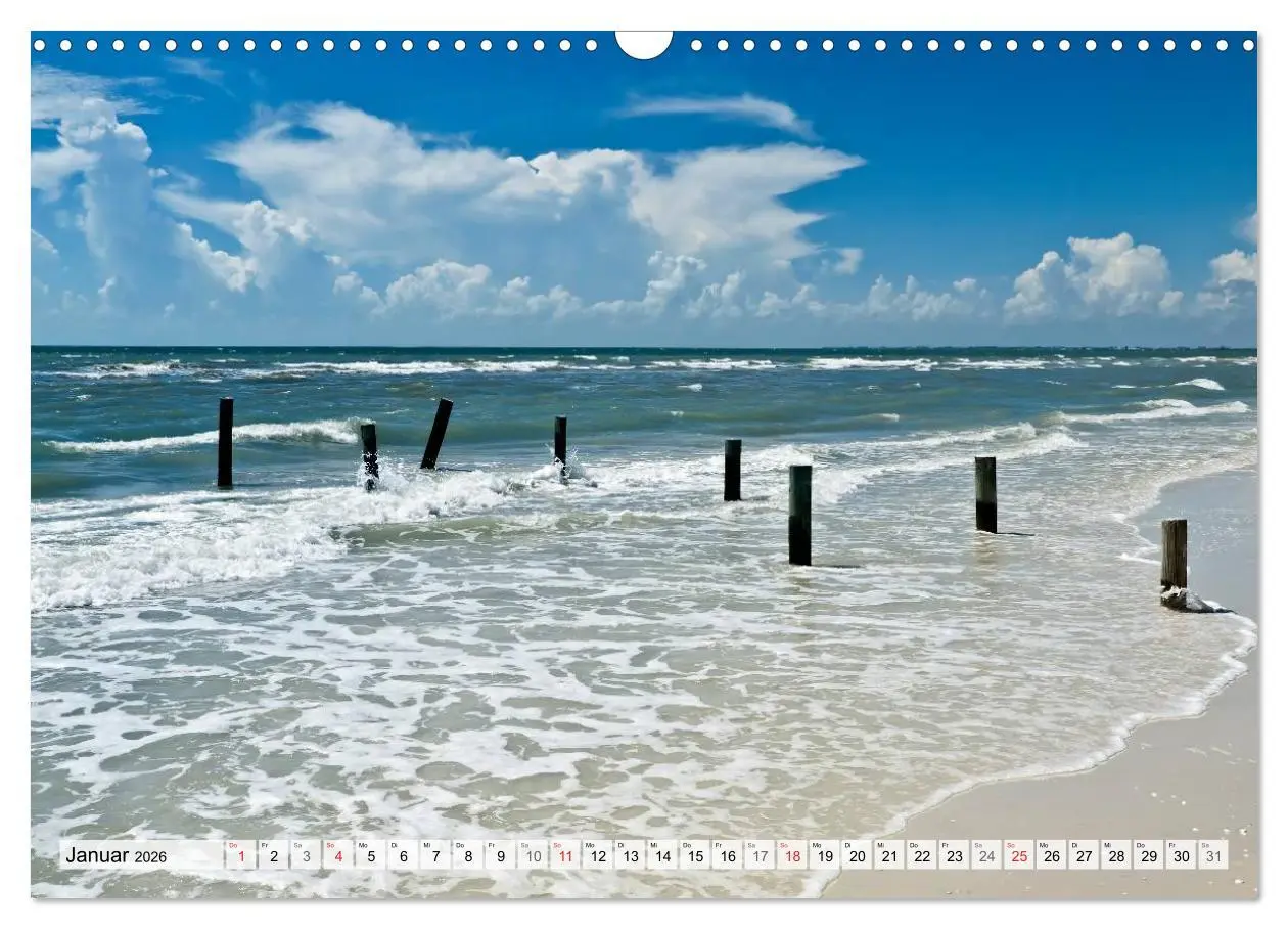 Bild: 9783516166989 | Sonne, Strand &amp; Meer (Wandkalender 2026 DIN A3 quer), CALVENDO...