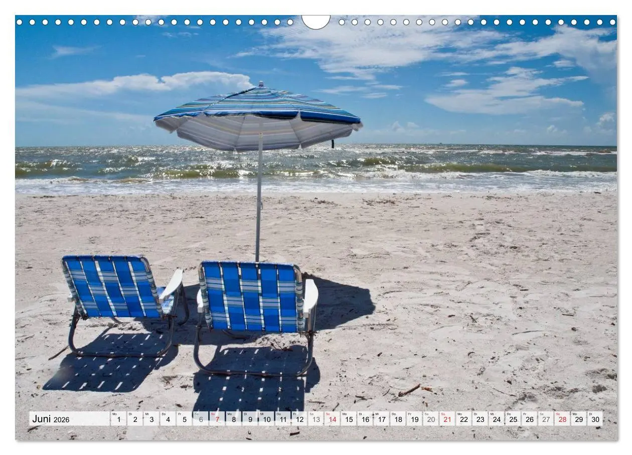 Bild: 9783516166989 | Sonne, Strand &amp; Meer (Wandkalender 2026 DIN A3 quer), CALVENDO...