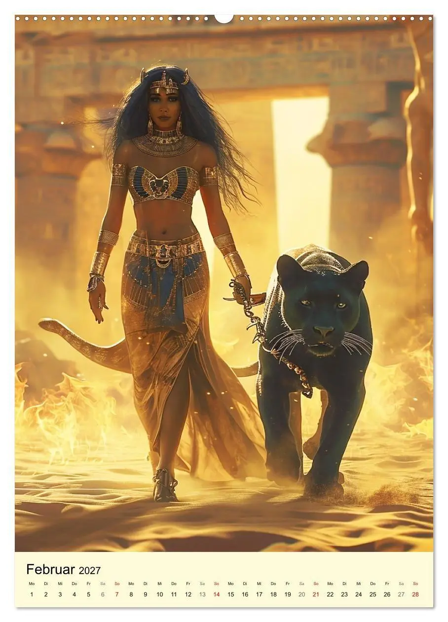 Bild: 9783569186989 | Ägyptischer Katzenkult. Priesterinnen der Göttin Bastet...