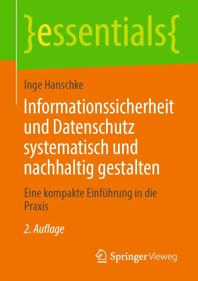 Cover: 9783658286989 | Informationssicherheit und Datenschutz systematisch und nachhaltig...