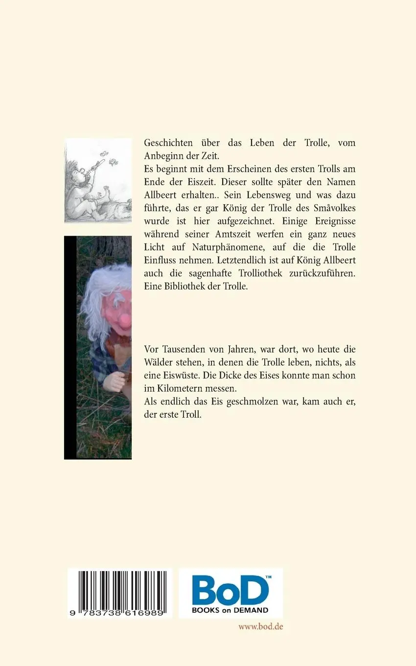 Rückseite: 9783738616989 | Die Trolle - wie sie leben | Siegfried Günther | Taschenbuch | 132 S.