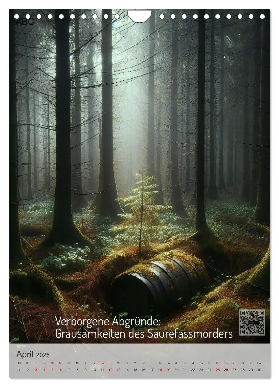 Bild: 9783457277089 | True Crime - Schatten der Vergangenheit (Wandkalender 2026 DIN A4...