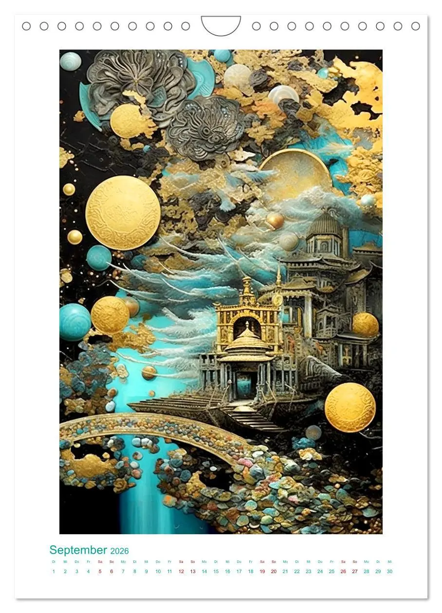 Bild: 9783516297089 | Farbensinfonie (Wandkalender 2026 DIN A4 hoch), CALVENDO...