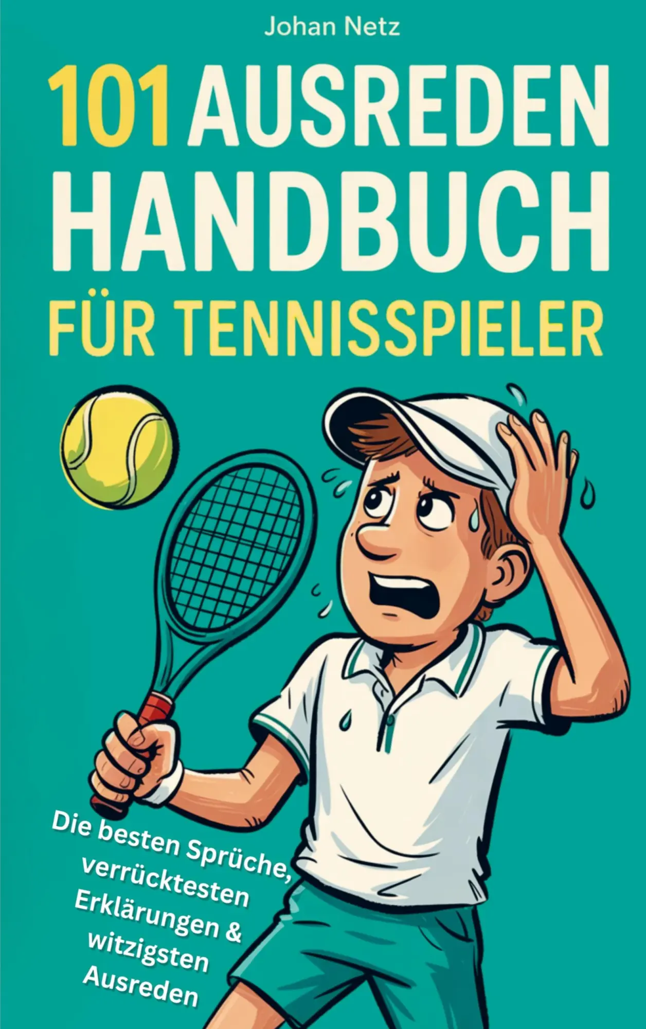 Cover: 9789403807089 | 101 Ausreden Handbuch für Tennisspieler: Die besten Sprüche,...