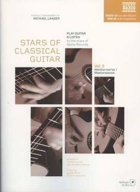 Cover: 9790012197089 | Stars of Classical Guitar Vol. 3: Meisterwerke | Michael Langer | Buch
