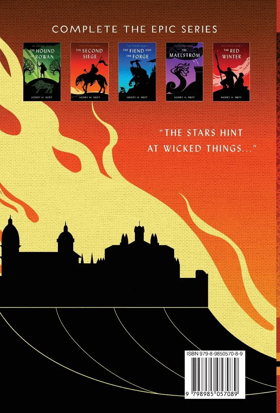 Rückseite: 9798985057089 | The Second Siege | Book Two of The Tapestry | Henry H Neff | Buch