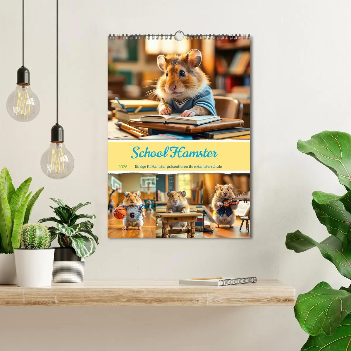 Bild: 9783457267189 | School Hamster - Eifrige KI Hamster präsentieren ihre Hamsterschule...