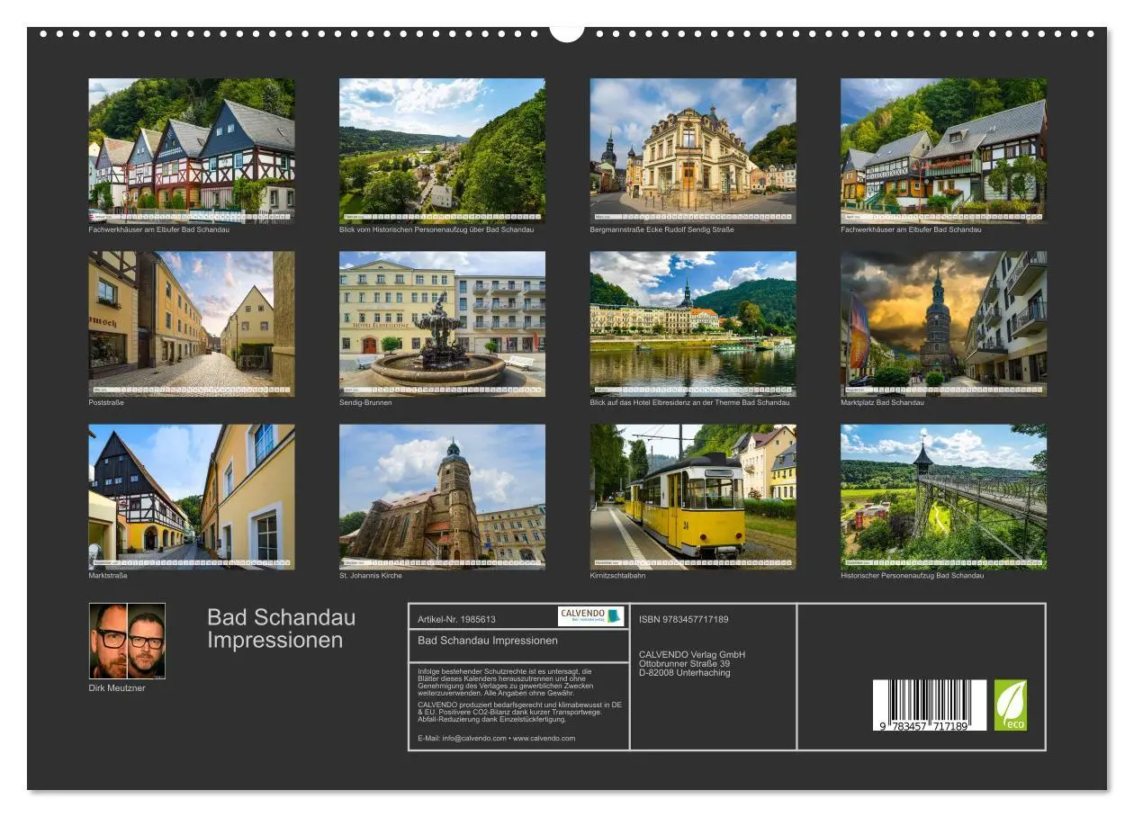 Bild: 9783457717189 | Bad Schandau Impressionen (hochwertiger Premium Wandkalender 2026...