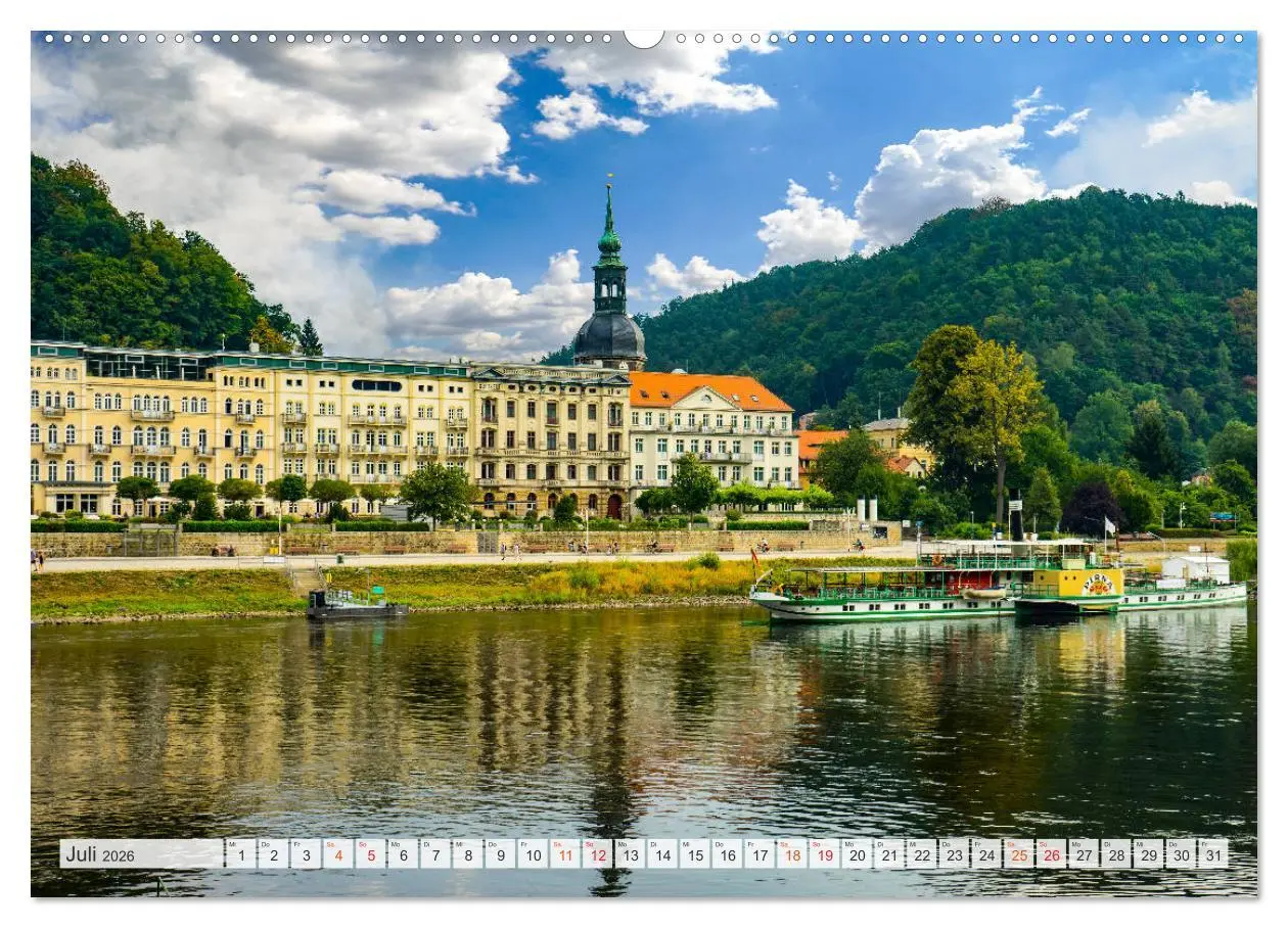 Bild: 9783457717189 | Bad Schandau Impressionen (hochwertiger Premium Wandkalender 2026...