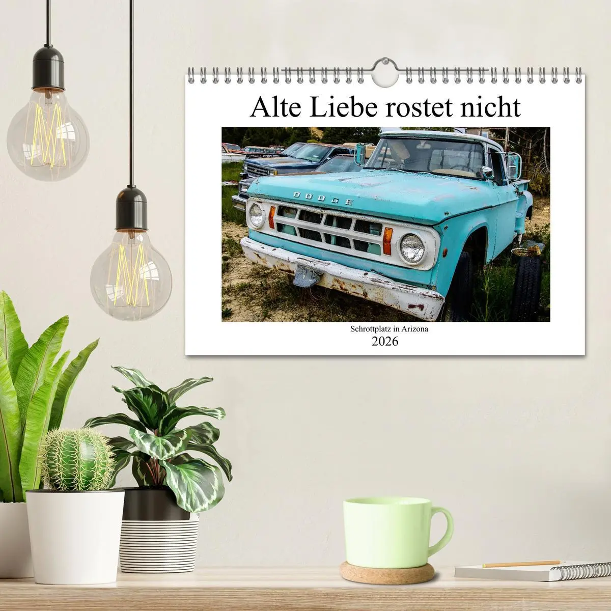 Bild: 9783516047189 | Alte Liebe rostet nicht - Schrottplatz in Arizona (Wandkalender...
