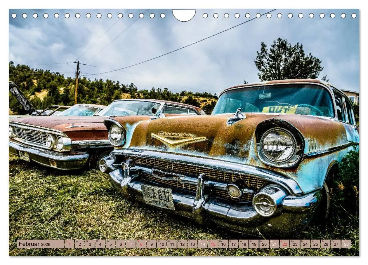 Bild: 9783516047189 | Alte Liebe rostet nicht - Schrottplatz in Arizona (Wandkalender...