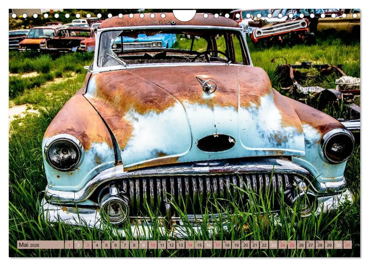 Bild: 9783516047189 | Alte Liebe rostet nicht - Schrottplatz in Arizona (Wandkalender...